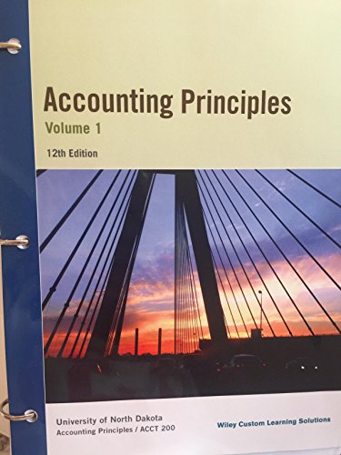 accounting principles 12th edition solution